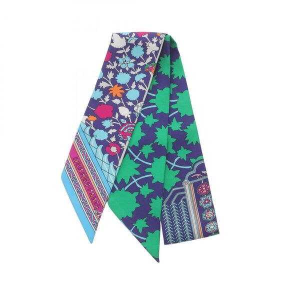 Hermes Silk Twilly Tapis Persans Scarf - Picture 1 of 6